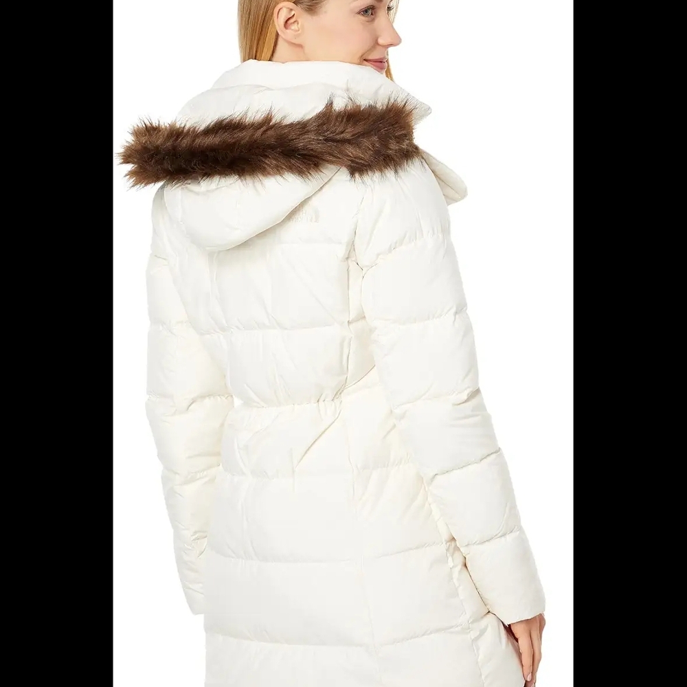 North Face Dealio Women's Navy Puffer Coat - Picture 3 of 7